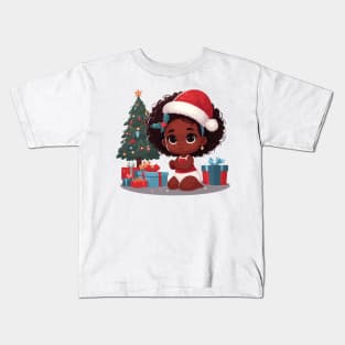 Afrocentric Baby Christmas Kids T-Shirt